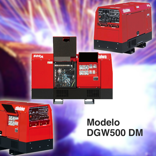 renta de plantas soldadoras modelo DGW500