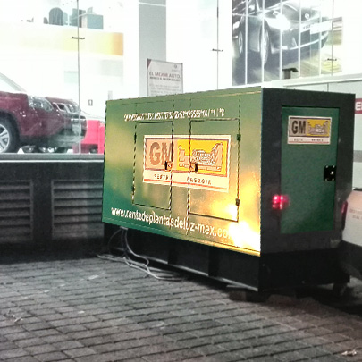 casetas para generadores de luz